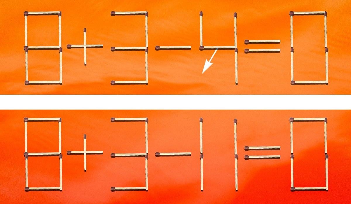 Hlavolam se zápalkami